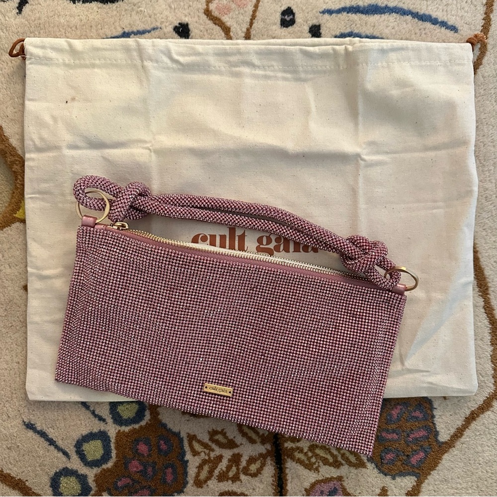 NWOT Hera Nano Knotted Embellished Shoulder Bag